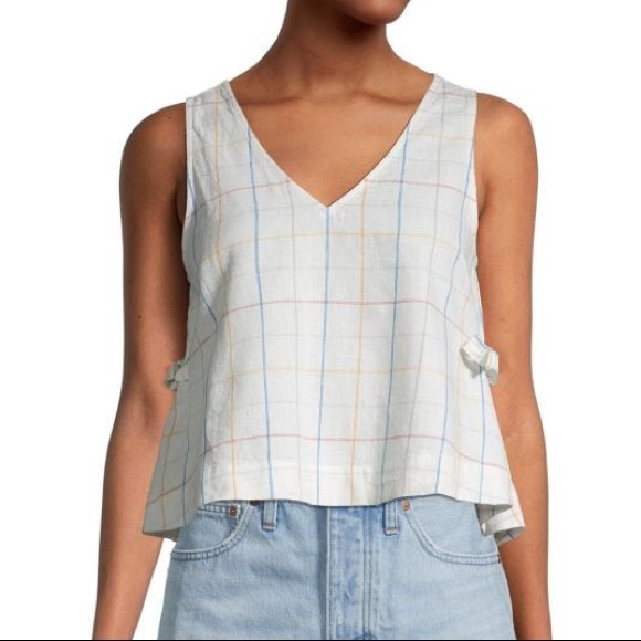 Madewell Side Tie Tank - Picture 2 of 8